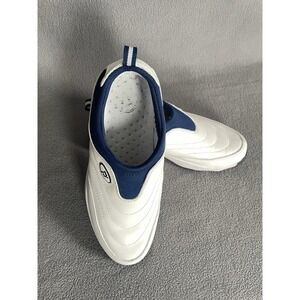 Propet Women's White Slip On Stability Walking Shoes W3851 Sz 7.5 M/B